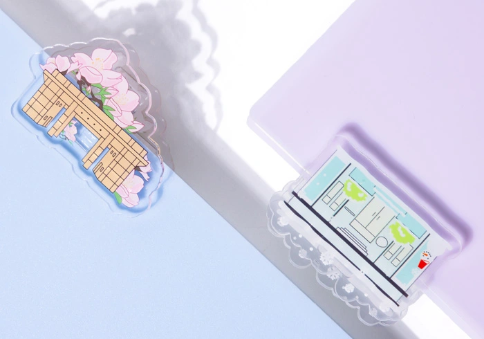 Acrylic Binder Clips