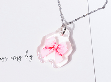 Acrylic Charm Necklace