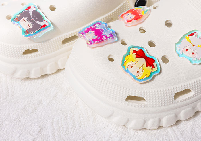 Acrylic Shoe Charms