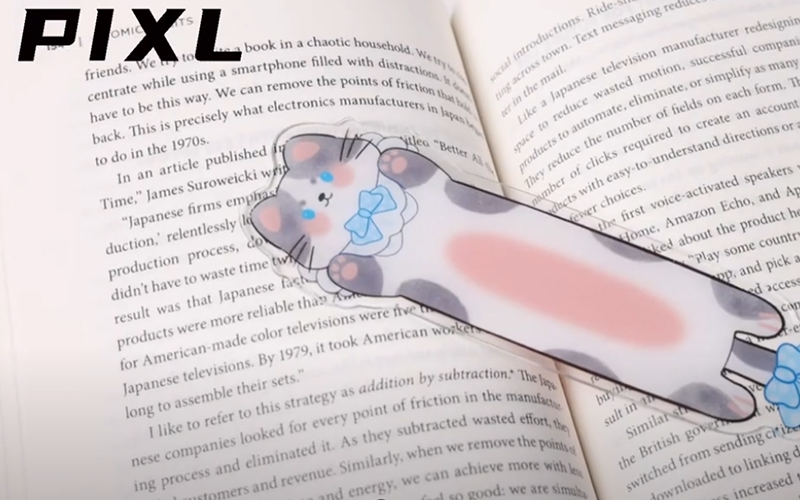 Custom Acrylic Bookmark